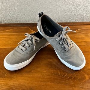 Sperry Topsider Canvas Sneakers Size 8